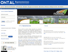 Tablet Screenshot of ontal.com.mx